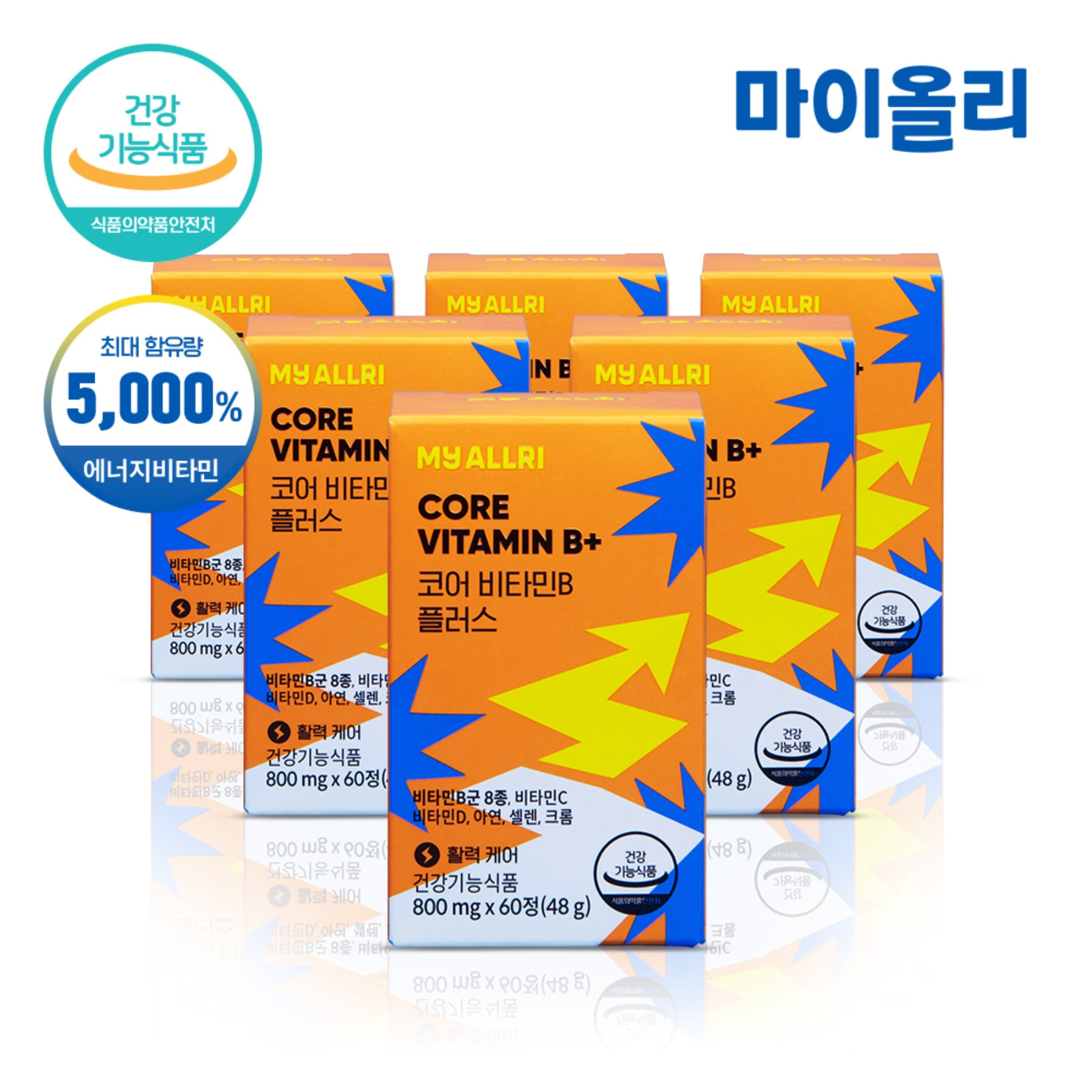 [20%할인] 코어 비타민B 플러스 (12개월분)
